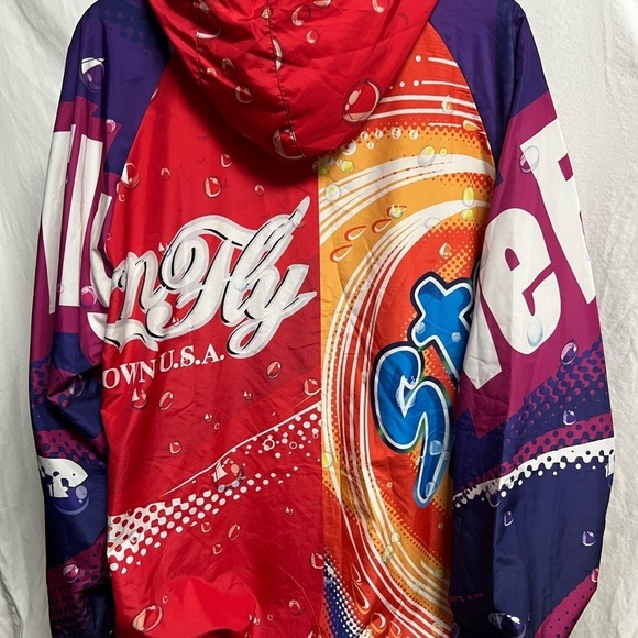 Born-fly Soda Hooded Wind Breaker - Picture 2 of 4